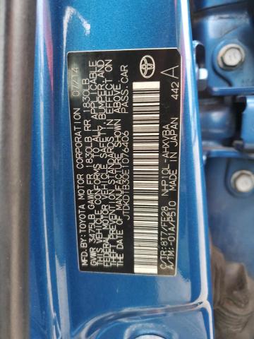 Photo 11 VIN: JTDKDTB30E1076406 - TOYOTA PRIUS 