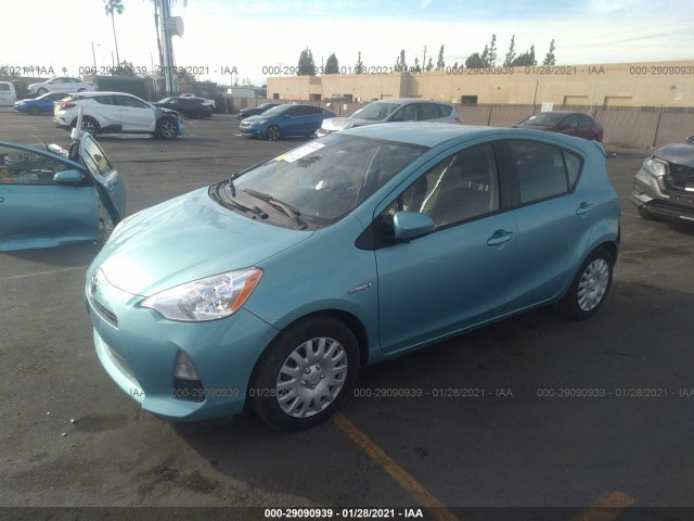 Photo 1 VIN: JTDKDTB30E1076566 - TOYOTA PRIUS C 