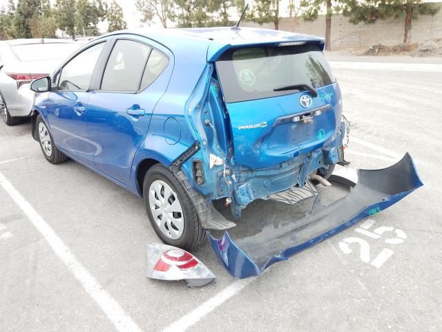 Photo 2 VIN: JTDKDTB30E1077698 - TOYOTA PRIUS-C 