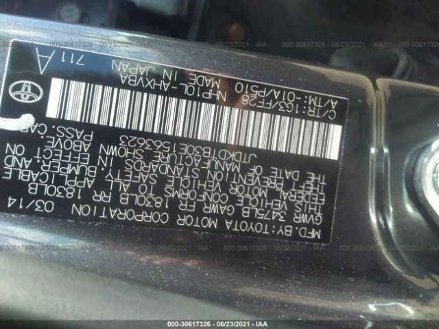 Photo 8 VIN: JTDKDTB30E1563623 - TOYOTA PRIUS C 