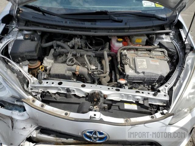 Photo 10 VIN: JTDKDTB30F1114928 - TOYOTA PRIUS C 