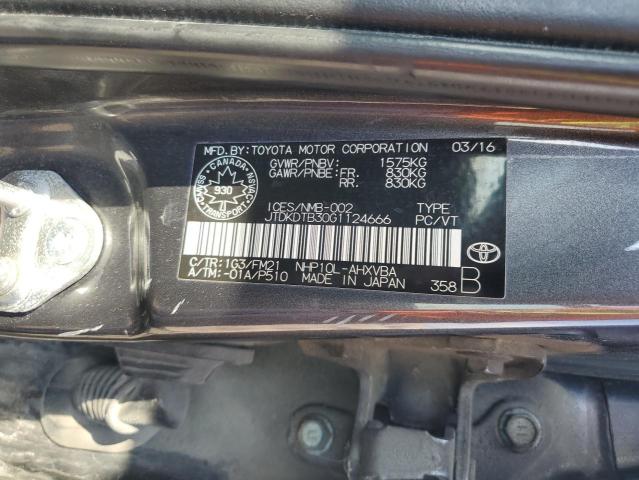 Photo 11 VIN: JTDKDTB30G1124666 - TOYOTA PRIUS C 