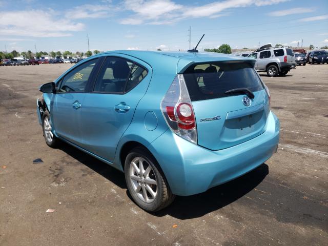 Photo 2 VIN: JTDKDTB31C1005342 - TOYOTA PRIUS C 