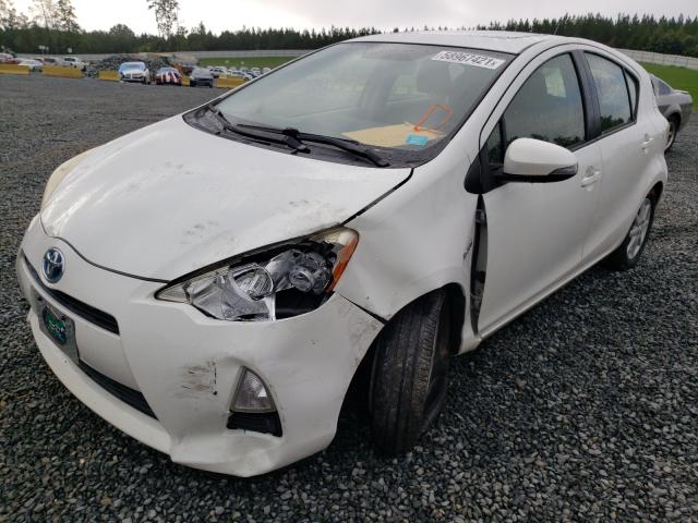 Photo 1 VIN: JTDKDTB31C1027616 - TOYOTA PRIUS C 