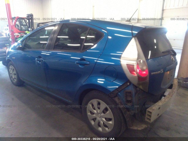 Photo 2 VIN: JTDKDTB31C1503508 - TOYOTA PRIUS C 