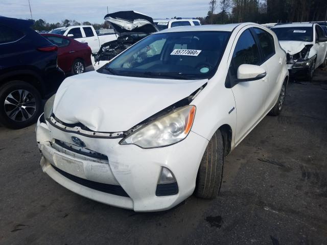 Photo 1 VIN: JTDKDTB31C1506294 - TOYOTA PRIUS C 