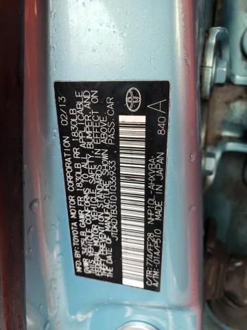 Photo 11 VIN: JTDKDTB31D1036933 - TOYOTA PRIUS 