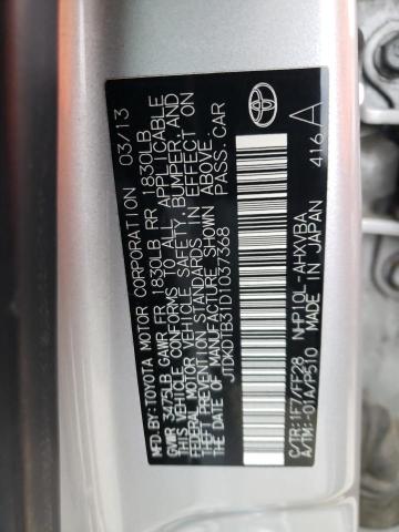 Photo 11 VIN: JTDKDTB31D1037368 - TOYOTA PRIUS C 