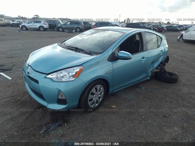 Photo 1 VIN: JTDKDTB31D1041985 - TOYOTA PRIUS C 