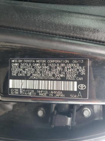 Photo 11 VIN: JTDKDTB31D1046166 - TOYOTA PRIUS C 