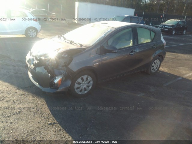 Photo 1 VIN: JTDKDTB31D1057202 - TOYOTA PRIUS C 