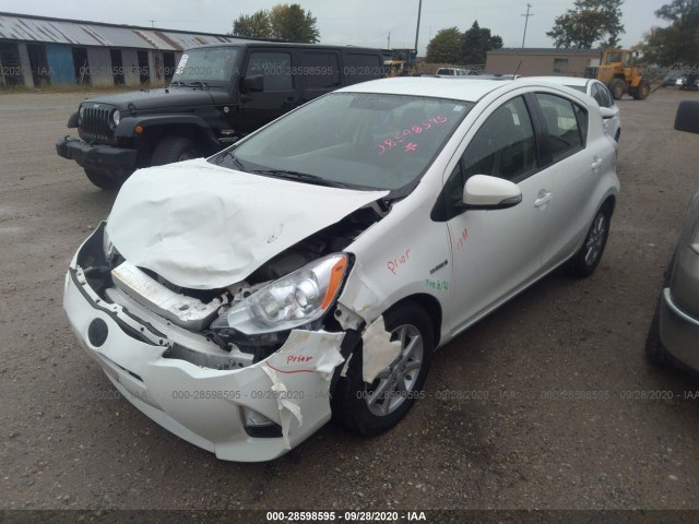 Photo 1 VIN: JTDKDTB31D1541757 - TOYOTA PRIUS C 