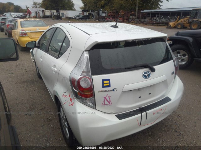 Photo 2 VIN: JTDKDTB31D1541757 - TOYOTA PRIUS C 