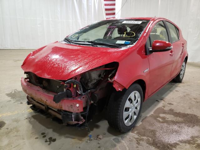 Photo 1 VIN: JTDKDTB31D1547736 - TOYOTA PRIUS C 