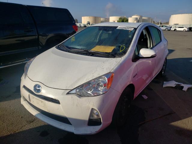 Photo 1 VIN: JTDKDTB31D1550331 - TOYOTA PRIUS C 