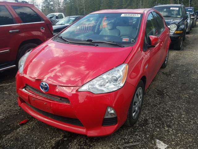 Photo 1 VIN: JTDKDTB31E1063552 - TOYOTA PRIUS C 