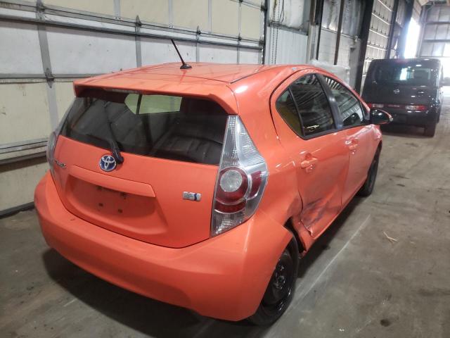 Photo 3 VIN: JTDKDTB31E1075412 - TOYOTA PRIUS C 