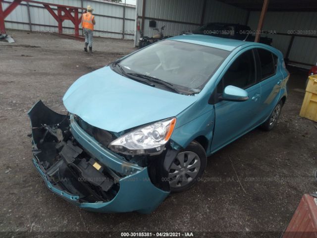 Photo 1 VIN: JTDKDTB31E1086135 - TOYOTA PRIUS C 