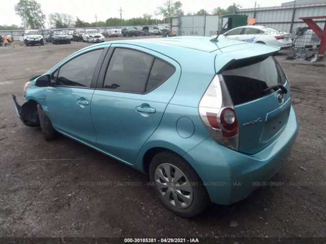 Photo 2 VIN: JTDKDTB31E1086135 - TOYOTA PRIUS C 