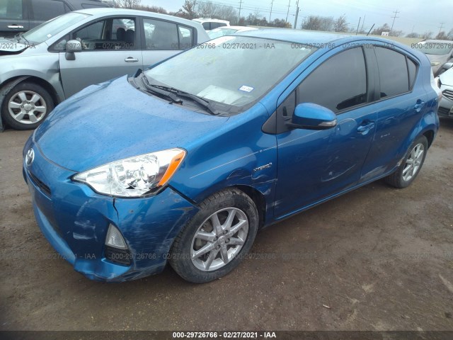 Photo 1 VIN: JTDKDTB31E1570984 - TOYOTA PRIUS C 