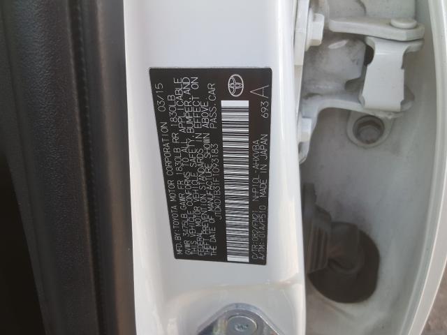 Photo 9 VIN: JTDKDTB31F1093183 - TOYOTA PRIUS C 