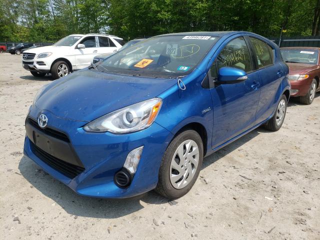 Photo 1 VIN: JTDKDTB31F1100150 - TOYOTA PRIUS C 