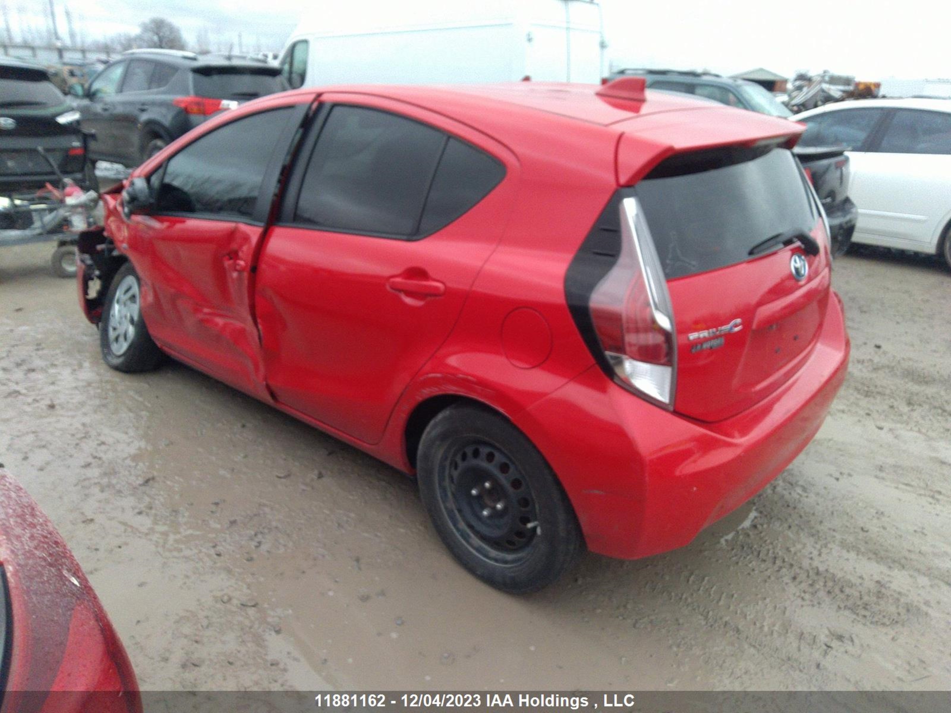 Photo 2 VIN: JTDKDTB31G1120464 - TOYOTA PRIUS C 