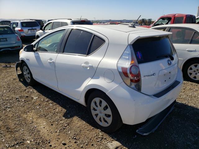 Photo 2 VIN: JTDKDTB32C1500617 - TOYOTA PRIUS C 