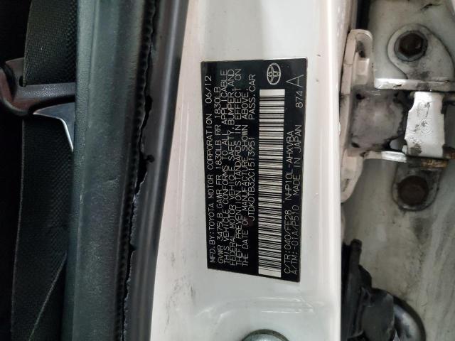 Photo 11 VIN: JTDKDTB32C1513951 - TOYOTA PRIUS 