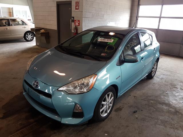 Photo 1 VIN: JTDKDTB32D1036245 - TOYOTA PRIUS C 