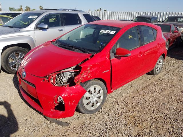 Photo 1 VIN: JTDKDTB32E1072812 - TOYOTA PRIUS C 