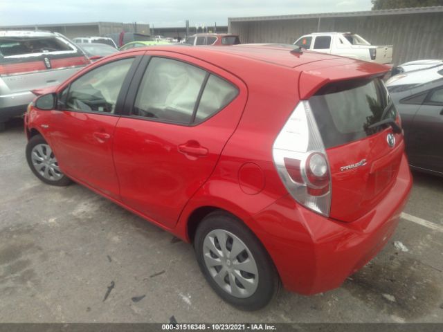 Photo 2 VIN: JTDKDTB32E1077508 - TOYOTA PRIUS C 