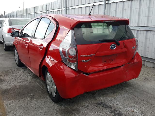 Photo 2 VIN: JTDKDTB32E1077797 - TOYOTA PRIUS C 