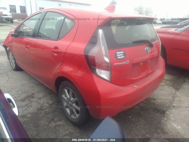 Photo 2 VIN: JTDKDTB32F1090275 - TOYOTA PRIUS C 