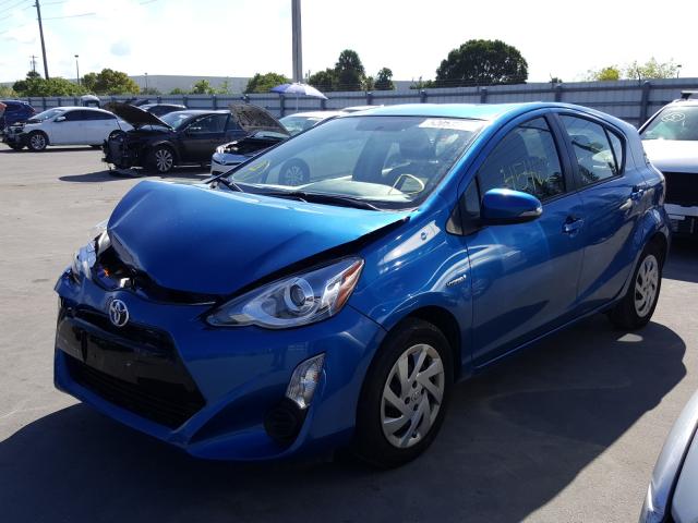 Photo 1 VIN: JTDKDTB32F1104630 - TOYOTA PRIUS C 