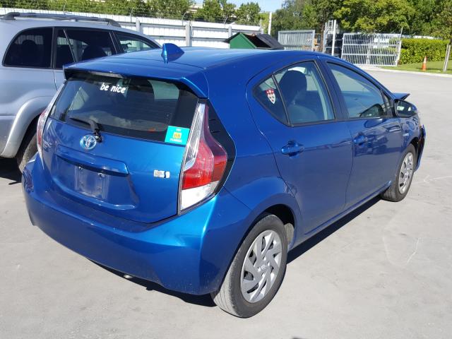 Photo 3 VIN: JTDKDTB32F1104630 - TOYOTA PRIUS C 