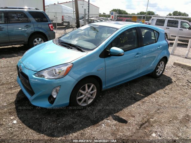 Photo 1 VIN: JTDKDTB32F1113893 - TOYOTA PRIUS C 