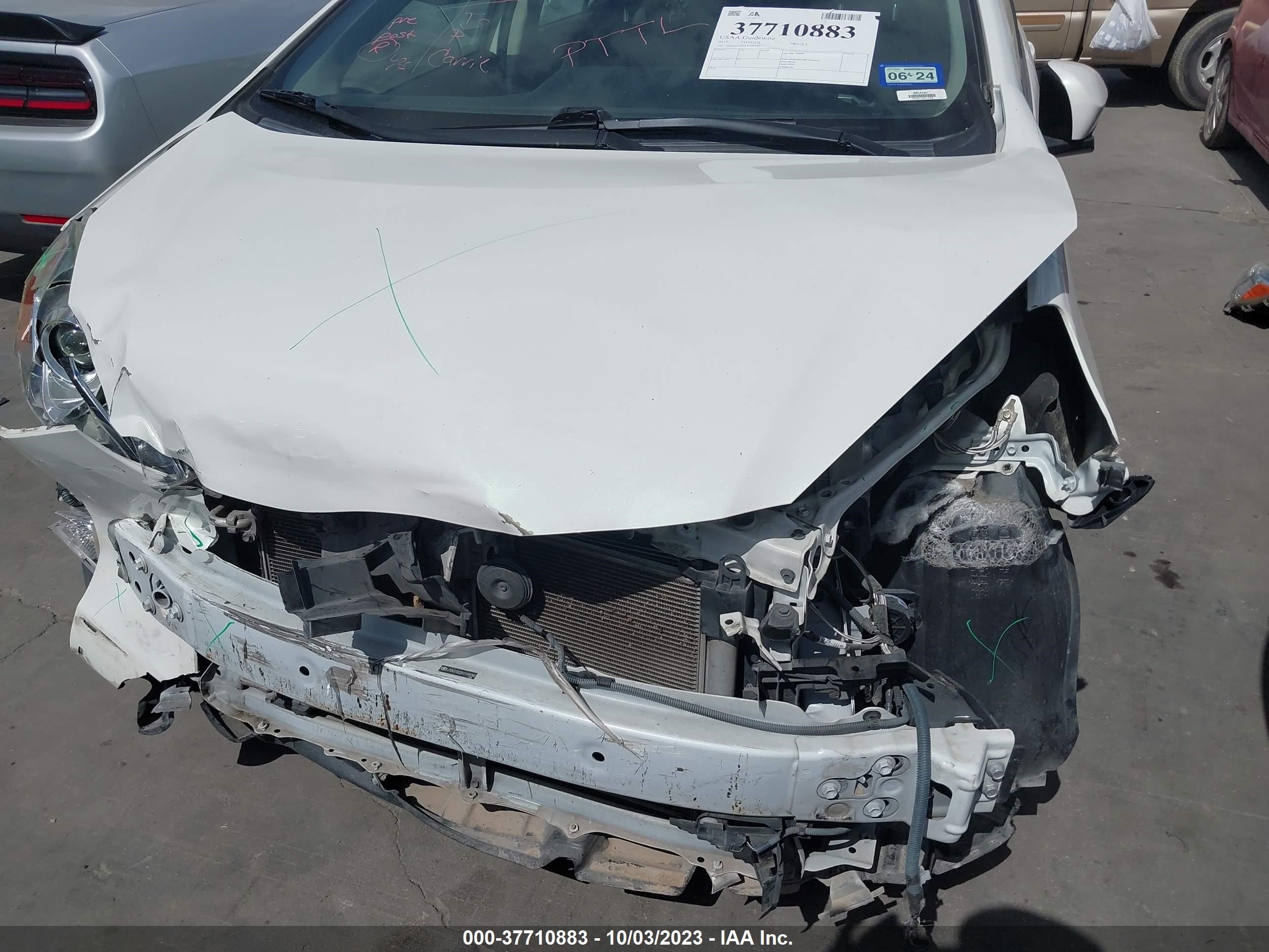 Photo 5 VIN: JTDKDTB32H1595090 - TOYOTA PRIUS C 