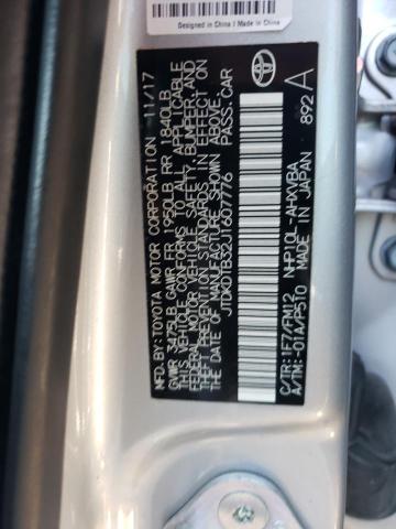 Photo 12 VIN: JTDKDTB32J1607776 - TOYOTA PRIUS 