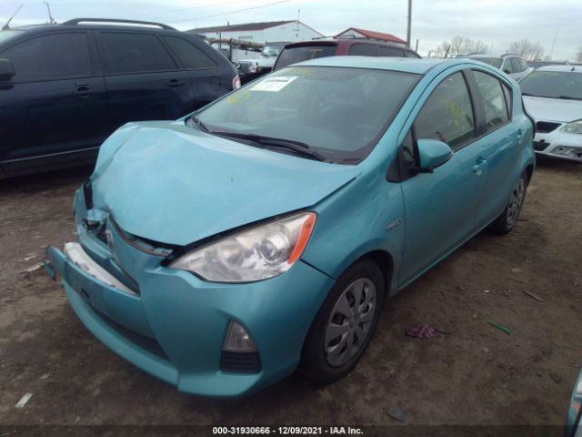 Photo 1 VIN: JTDKDTB33C1009960 - TOYOTA PRIUS C 