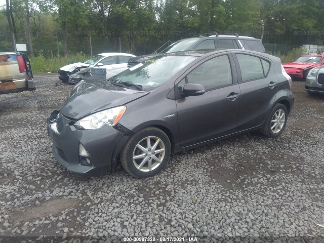 Photo 1 VIN: JTDKDTB33C1019971 - TOYOTA PRIUS C 