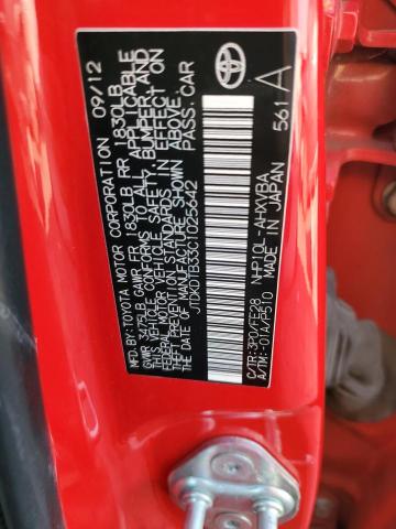 Photo 12 VIN: JTDKDTB33C1025642 - TOYOTA PRIUS 