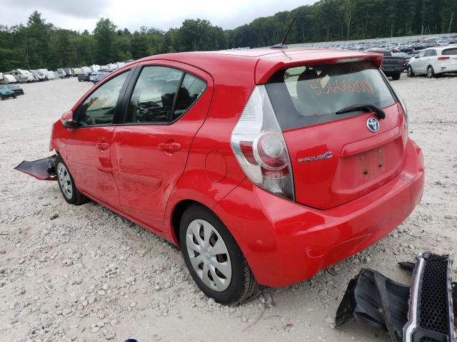 Photo 2 VIN: JTDKDTB33C1514865 - TOYOTA PRIUS C 