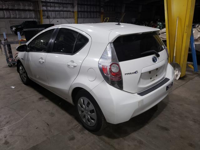 Photo 2 VIN: JTDKDTB33C1520018 - TOYOTA PRIUS C 