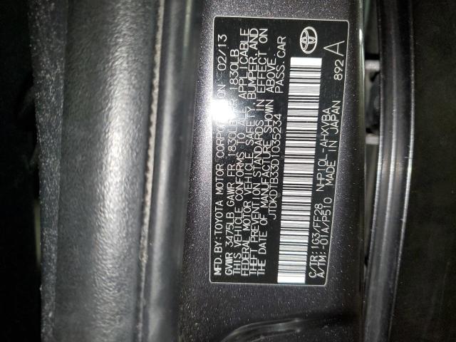 Photo 12 VIN: JTDKDTB33D1035234 - TOYOTA PRIUS 