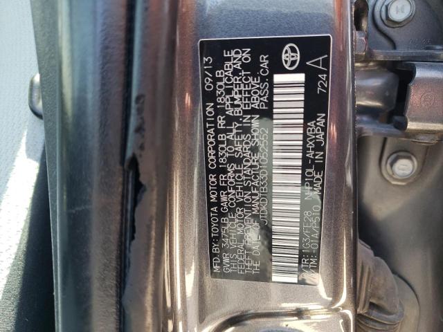 Photo 12 VIN: JTDKDTB33D1052552 - TOYOTA PRIUS C 