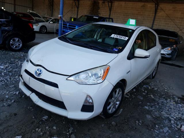 Photo 1 VIN: JTDKDTB33D1054592 - TOYOTA PRIUS C 