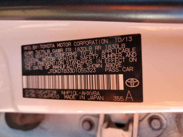 Photo 11 VIN: JTDKDTB33D1055323 - TOYOTA PRIUS C 