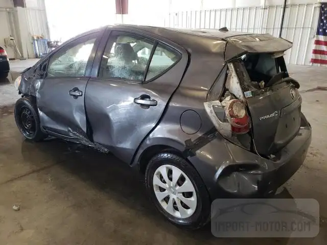 Photo 1 VIN: JTDKDTB33D1545129 - TOYOTA PRIUS C 