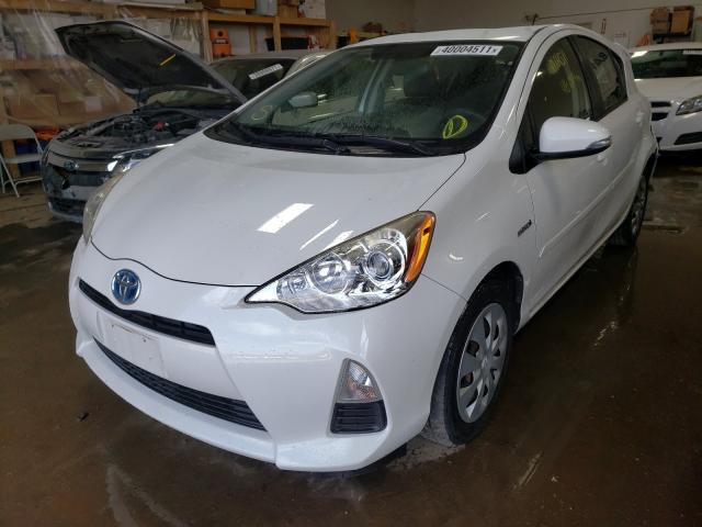 Photo 1 VIN: JTDKDTB33D1545339 - TOYOTA PRIUS C 